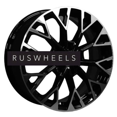 Диски Khomen Wheels 7x17/5x108 ET36 D65,1 KHW1718 (Exeed TXL) Black-FP Диски Khomen Wheels 7x17/5x108 ET36 D65,1 KHW1718 (Exeed TXL) Black-FP