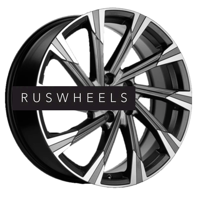 Диски Khomen Wheels 7,5x19/5x114,3 ET50,5 D67,1 KHW1901 (Sportage) Gray-FP