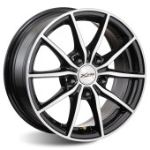 Диски Xtrike 6.5\R15 5*112 ET45 d57.1 BK/FP