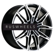 Диски Khomen Wheels 8,5x19/5x112 ET28 D66,6 KHW1904 (Toureg) Black-FP