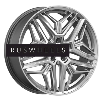 Диски КИК 7x19/5x108 ET36 D65,1 Колумб (КС1038) Дарк платинум Диски КИК 7x19/5x108 ET36 D65,1 Колумб (КС1038) Дарк платинум