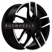 Диски Khomen Wheels 6,5x17/5x114,3 ET40 D64,1 KHW1708 (Haval F7/F7x) Black-FP