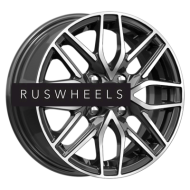 Диски iFree 5,5x14/4x98 ET35 D58,5 Кайкос (КС1001) Блэк Джек