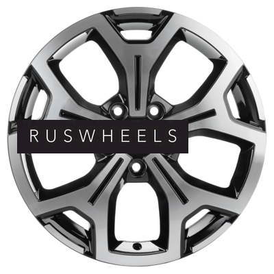 Диски Khomen Wheels 6,5x17/5x108 ET50 D63,3 KHW1710 (Focus) Black-FP Диски Khomen Wheels 6,5x17/5x108 ET50 D63,3 KHW1710 (Focus) Black-FP