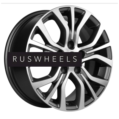Диски Khomen Wheels 6,5x16/5x120 ET38 D65,1 KHW1608 (Multivan) Gray-FP Диски Khomen Wheels 6,5x16/5x120 ET38 D65,1 KHW1608 (Multivan) Gray-FP