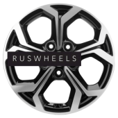 Диски Khomen Wheels 6,5x16/5x114,3 ET43 D67,1 KHW1606 (Huyndai/Kia) Black-FP Диски Khomen Wheels 6,5x16/5x114,3 ET43 D67,1 KHW1606 (Huyndai/Kia) Black-FP