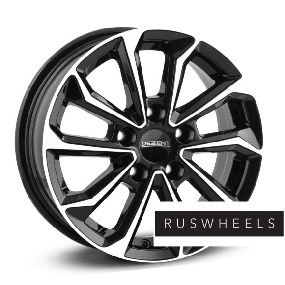 Диски Dezent R16 / 6.5J PCD 5x114.3 ЕТ 40 ЦО 66.1 KS black polished Диски Dezent R16 / 6.5J PCD 5x114.3 ЕТ 40 ЦО 66.1 KS black polished