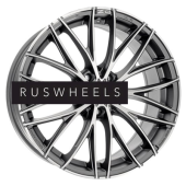 Диски OZ 8x17/5x112 ET35 D75 Italia 150 Matt Dark Graphite Diamond Cut Диски OZ 8x17/5x112 ET35 D75 Italia 150 Matt Dark Graphite Diamond Cut