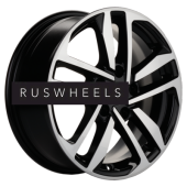 Диски Khomen Wheels 6,5x16/5x114,3 ET45 D67,1 KHW1612 (Huyndai/Mazda) Black-FP