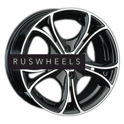 Диски LS 7,5x17/5x112 ET45 D57,1 393 BKF